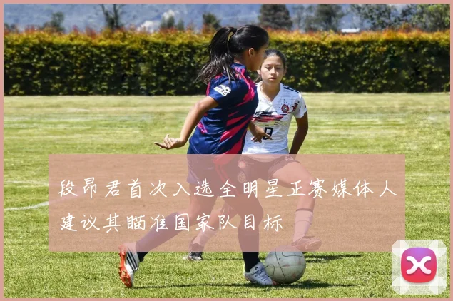 段昂君首次入选全明星正赛媒体人建议其瞄准国家队目标