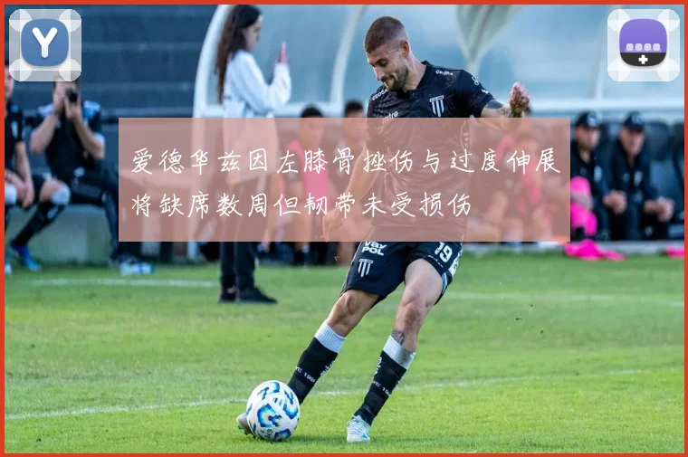 爱德华兹因左膝骨挫伤与过度伸展将缺席数周但韧带未受损伤